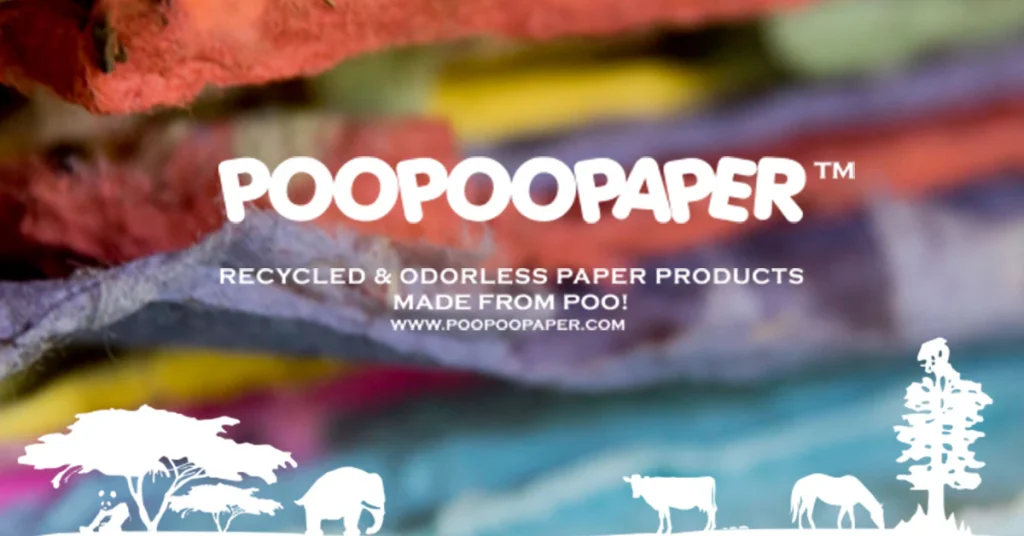 Sustainable Stationery Products Made with Real Poop