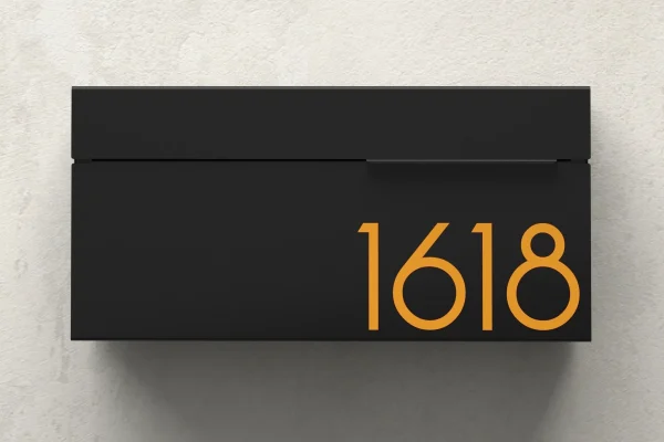 Contemporary Mailbox Numbers Enhancing Visual Identity And Personalized Exterior Design